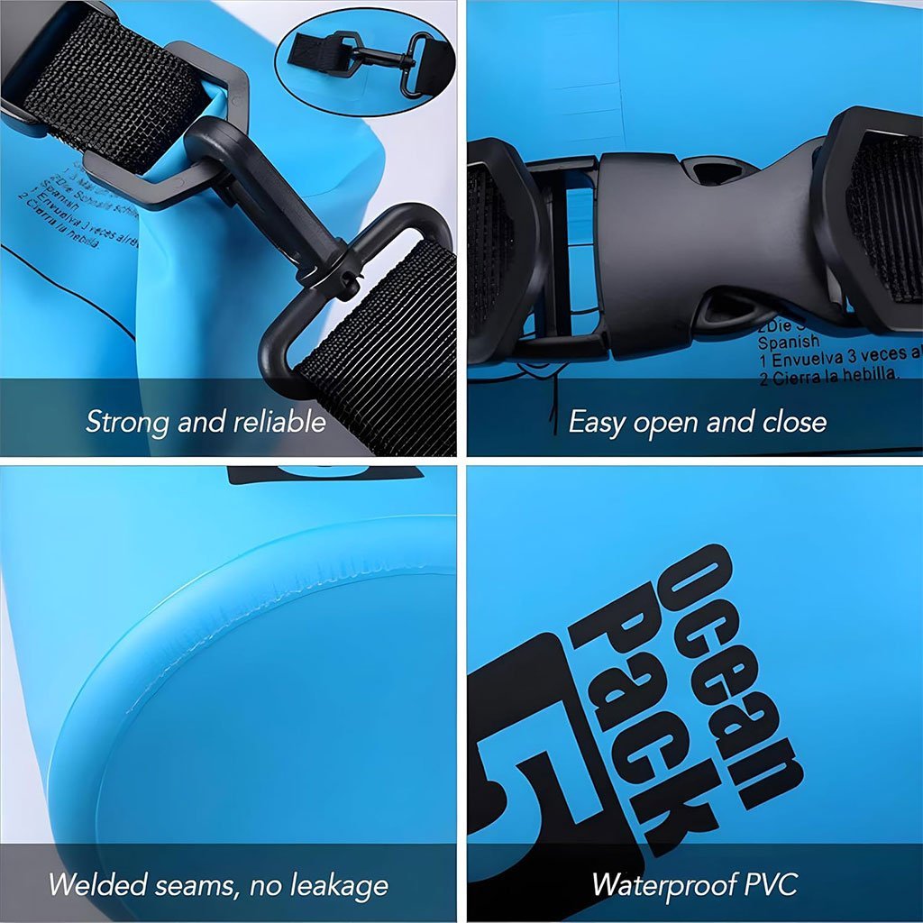 Ocean Pack 10L – Sac Étanche Polyvalent pour Aventure et Plage - Image 2