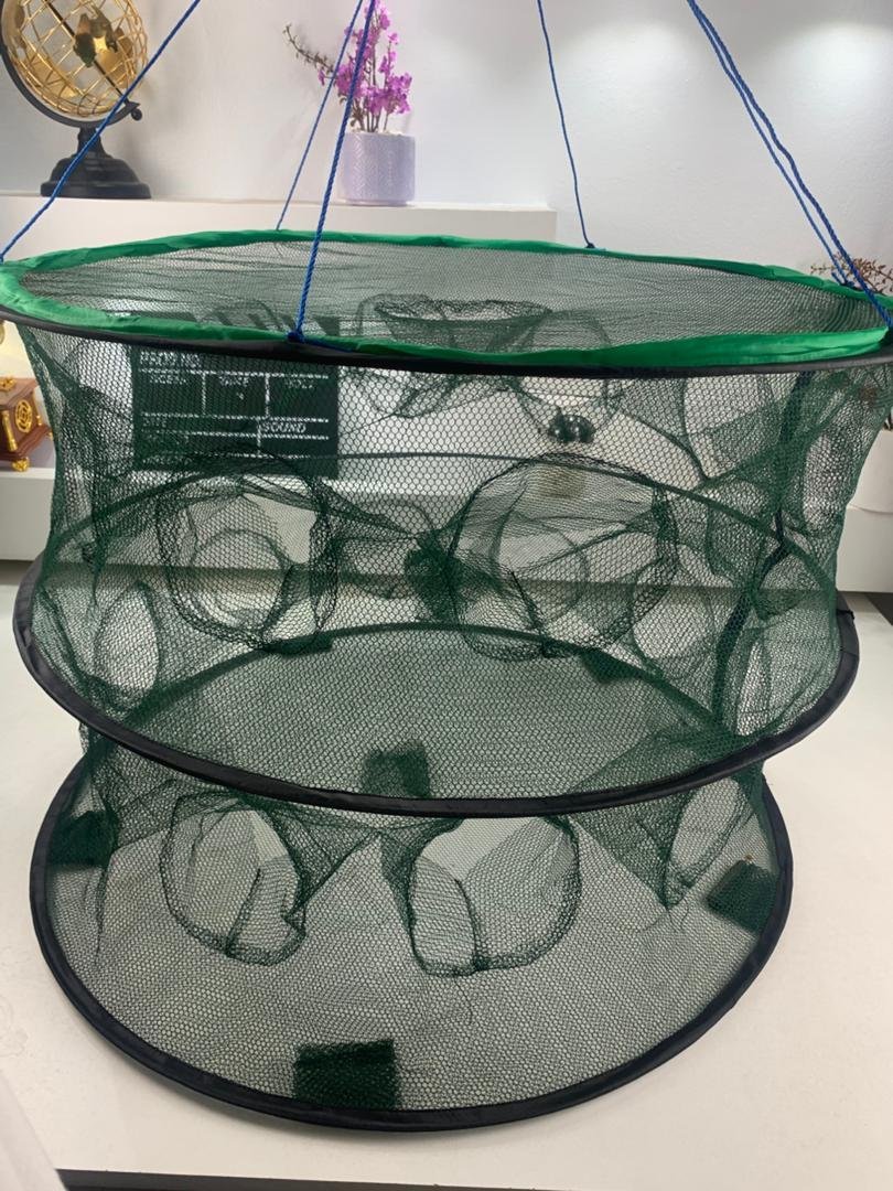 Piège de Pêche à Lancer à la Main – Nylon Résistant 2 Étages - Image 7