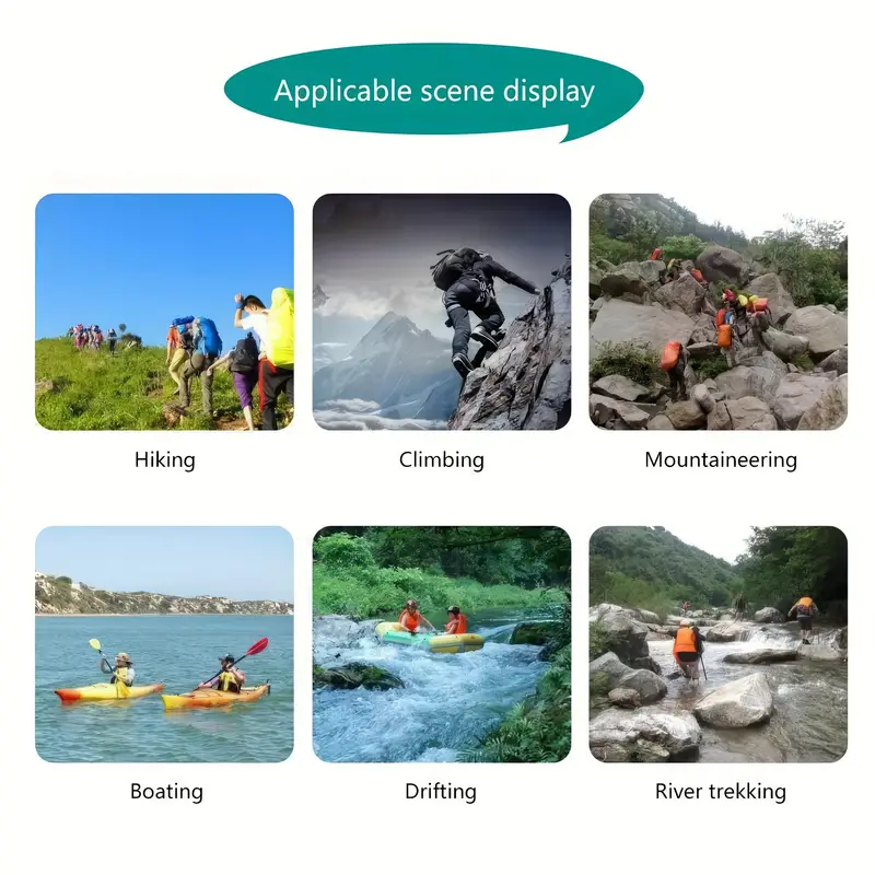 Sac Étanche 5L - PVC, Résistant à l'Eau, Style Sport