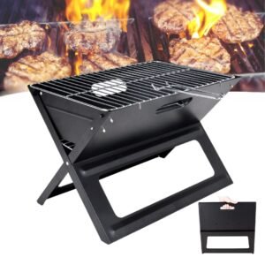 Barbecue à charbon Portable Pliable Grille sous forme de X