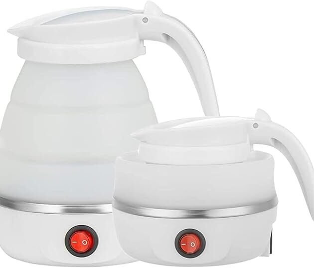 Bouilloire Électrique Pliante - portable Avec indicateur de mise hors tension