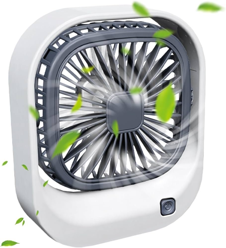 Mini Ventilateur de Bureau USB – Fraîcheur Portative et Réglable à Tout Moment - Image 2