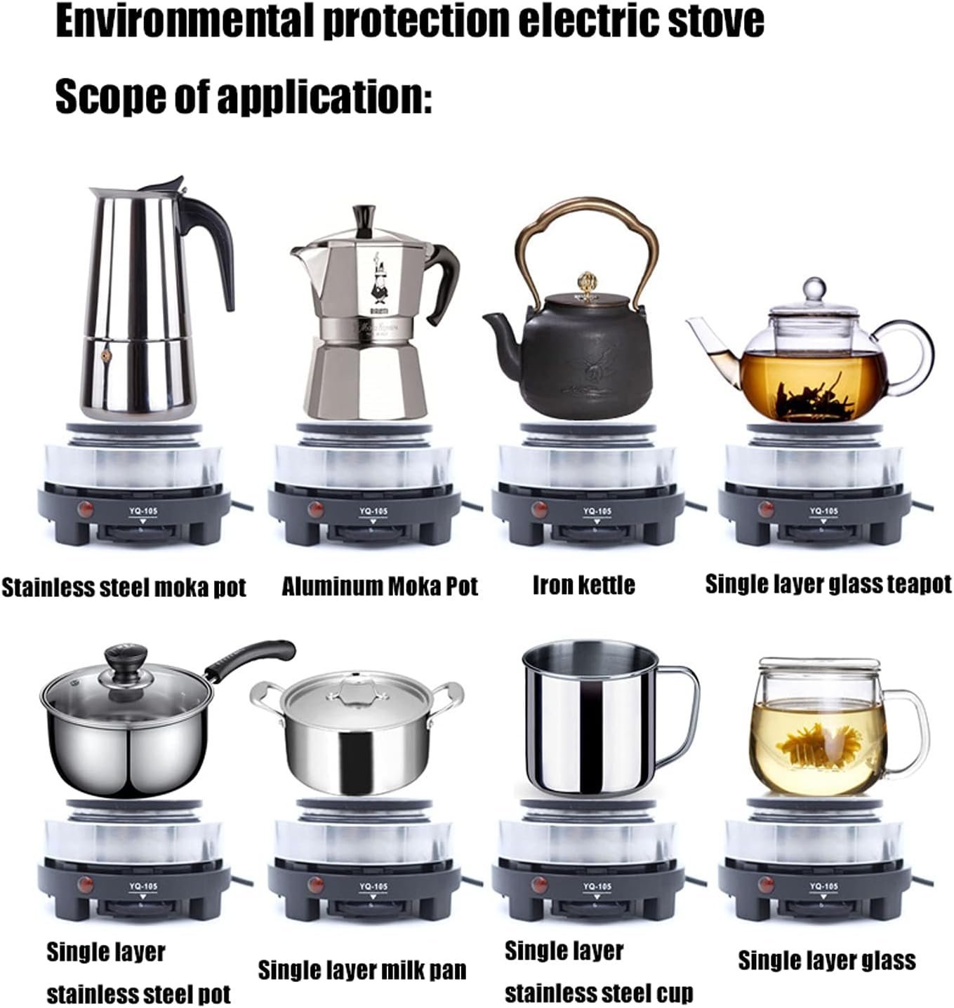 Mini Plaque Chauffante Électrique 500W - Image 2