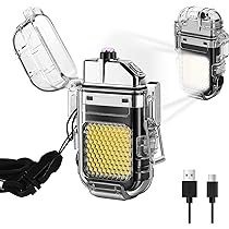 Lampe Torche & Briquet Plasma 2-en-1 Étanche et coupe-vent - Image 4