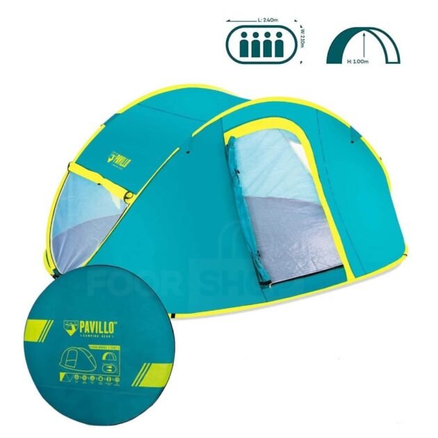 Tente De Randonnée 2 Personnes 235 x 145 x 100 cm Pavillo