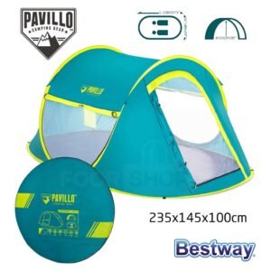 Tente De Randonnée 2 Personnes 235 x 145 x 100 cm Pavillo
