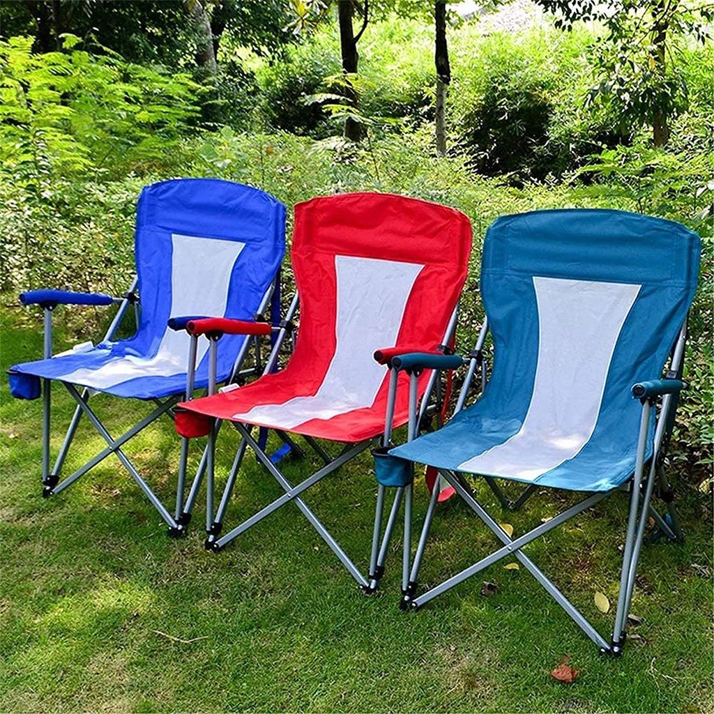 Chaise de Camping Pliable Légère et Durable avec Porte-Gobelet - Image 4