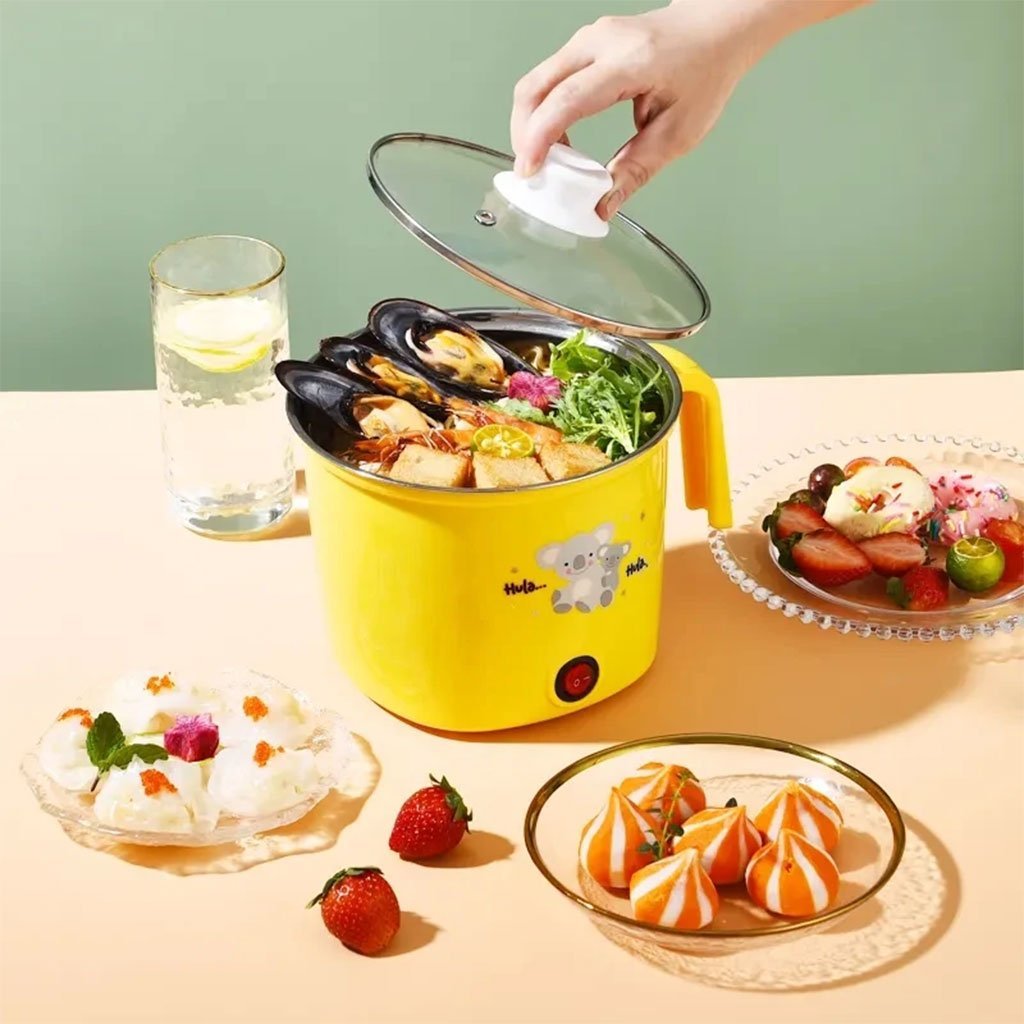 Cuiseur Électrique Portable Multifonctions 18cm V2 – Cuisine Saine et Rapide ! - Image 4