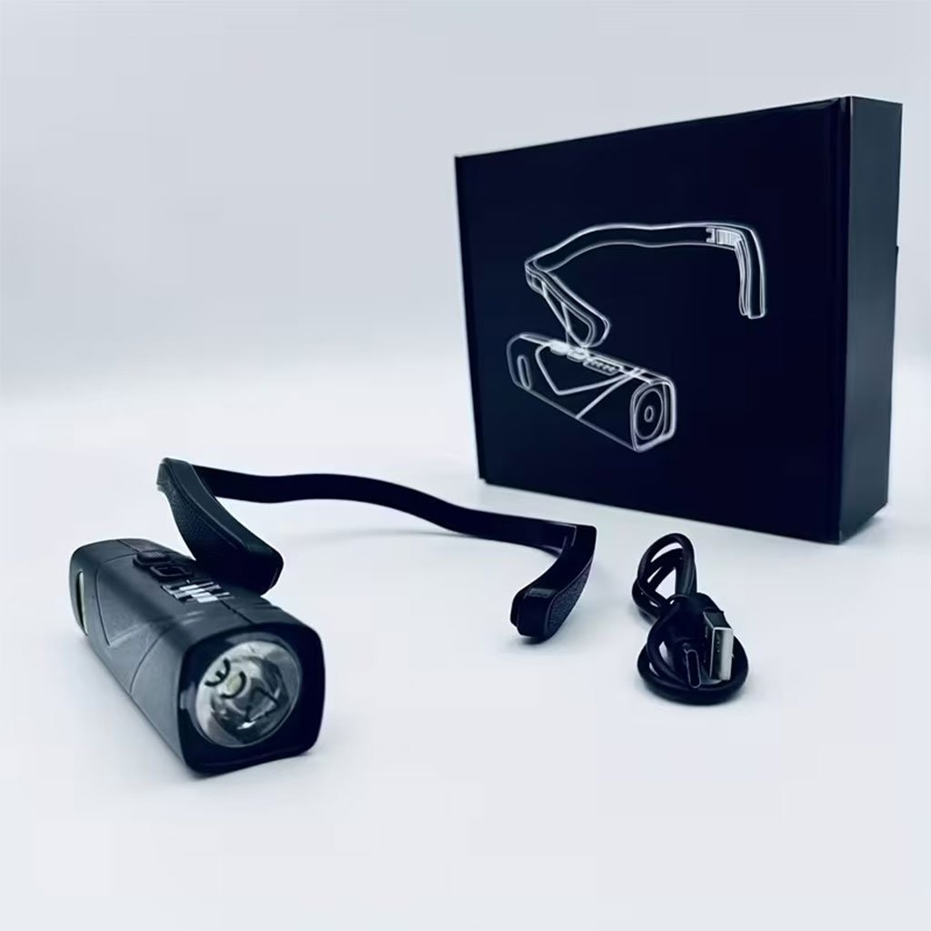 Lampe Frontale Rechargeable 1000 Lumens – Confort absolu, mains libres et visibilité maximale - Image 3