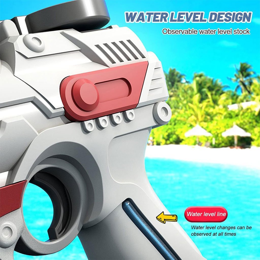 Pistolet à Eau Électrique Rechargeable 200ml – Longue Portée pour Enfants et Adultes - Image 4