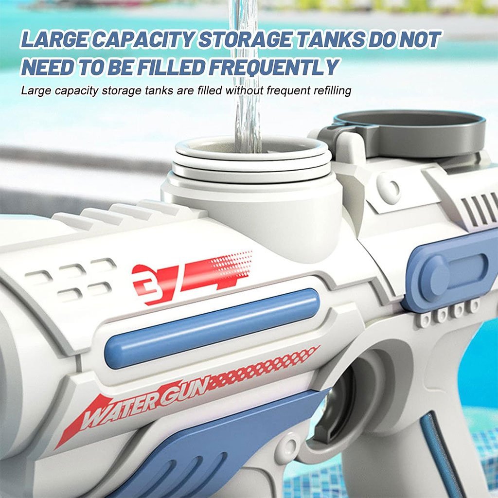 Pistolet à Eau Électrique Rechargeable 200ml – Longue Portée pour Enfants et Adultes - Image 7