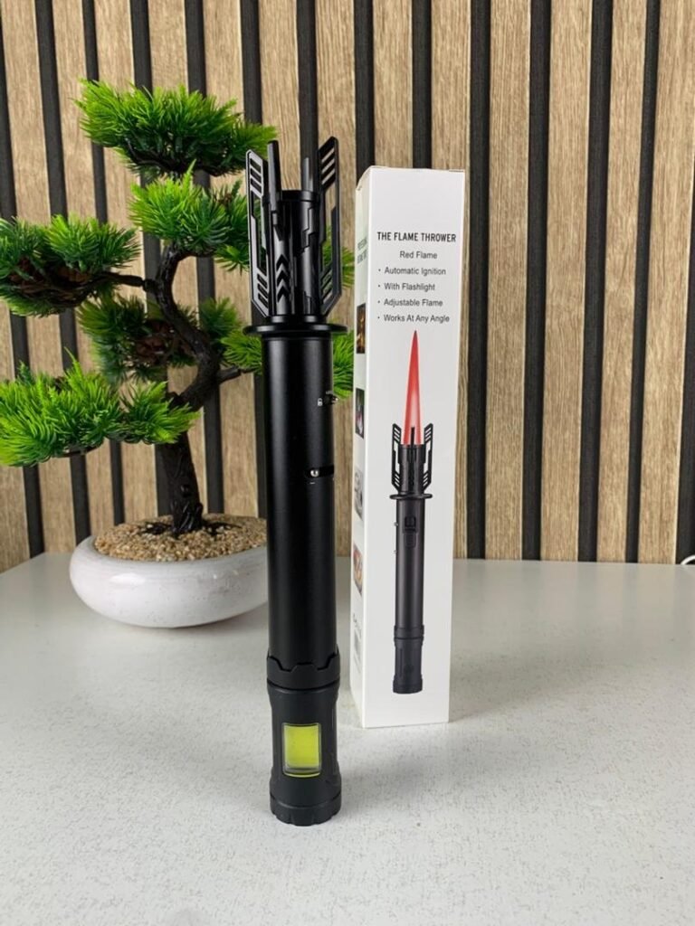 Briquette à Gaz Portable Extra Long avec Torche – Flamme Puissante, Partout