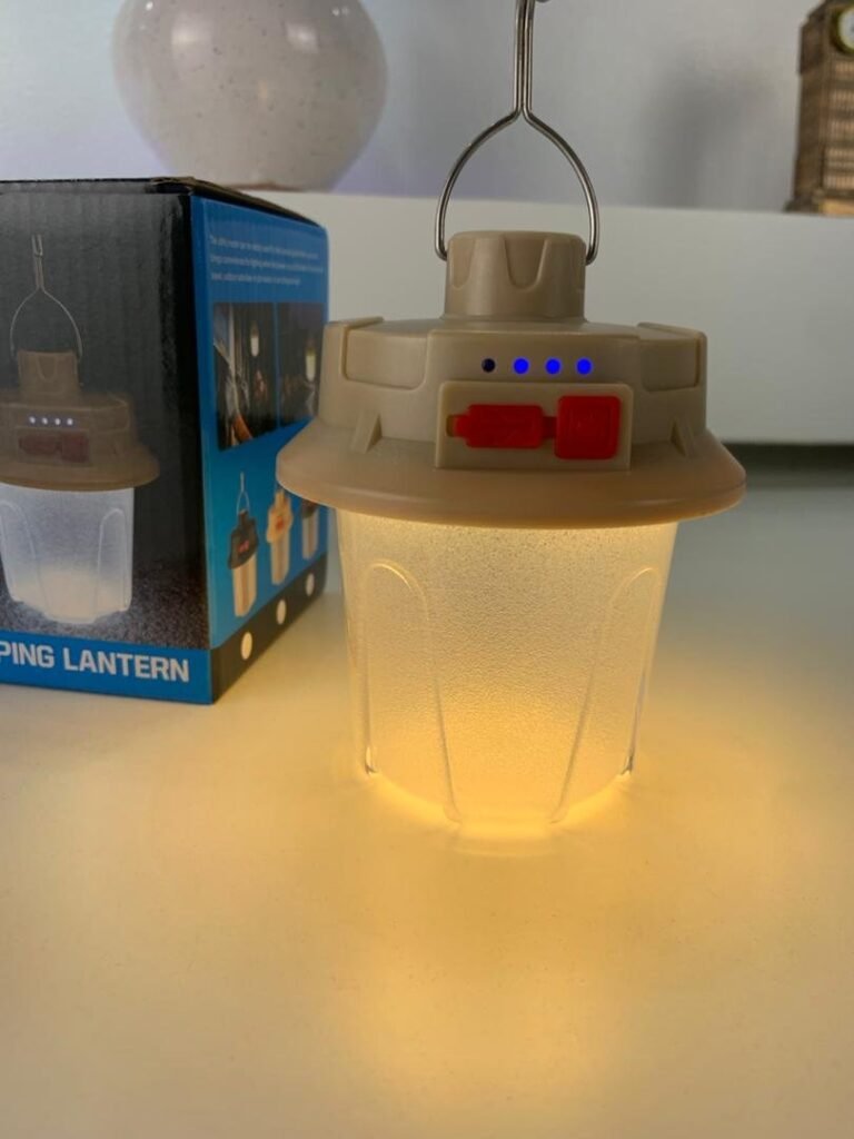 Lanterne Portable Rotative 360° - Éclairage Panoramique