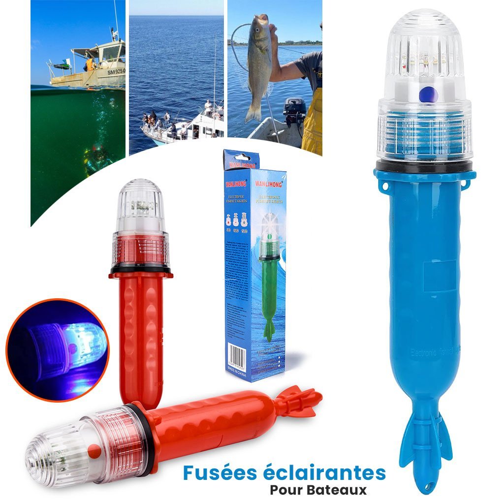 Feu de Détresse Marin – Lampe LED Stroboscopique Ultra-Sécurisée