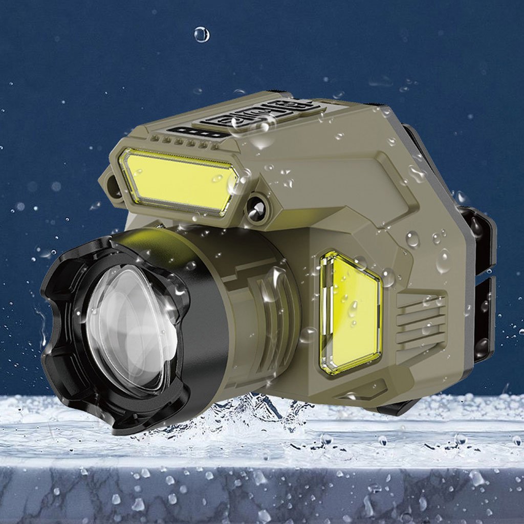 Lampe Frontale Rechargeable avec Capteur de Mouvement - Image 4