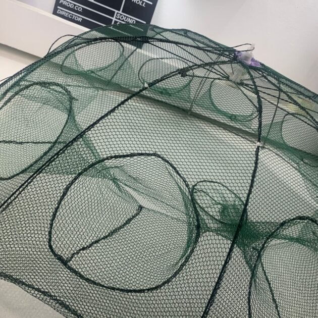 Piège à Filet de Pêche Pliable à 10 Entrées – Pour Crabes, Écrevisses et Poissons