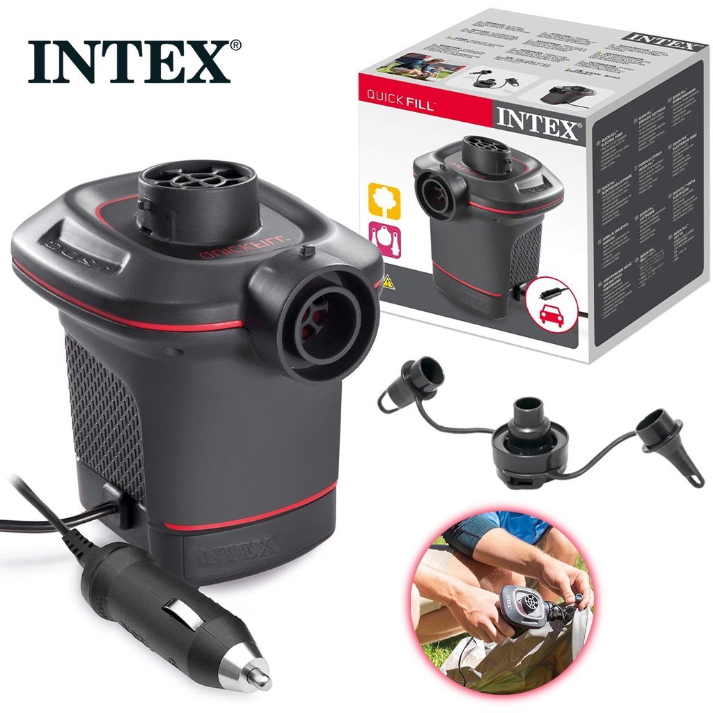Pompe Électrique Quick Fill Intex – Gonflage Rapide en Voiture