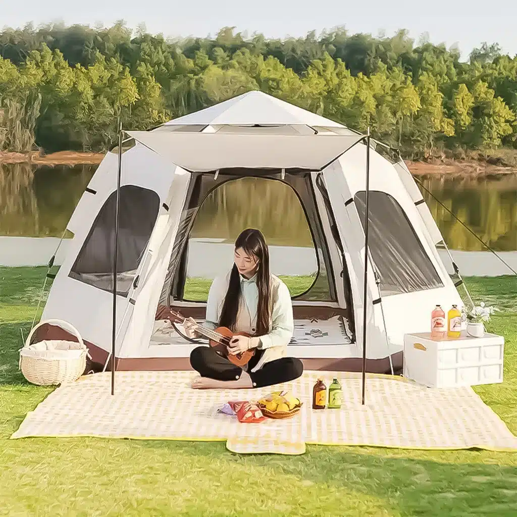 Tente de Camping Familiale Automatique – Spacieuse, Solide et Facile à Monter - Image 3