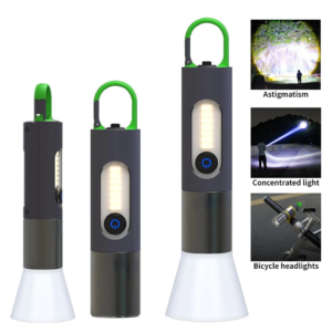 Torche LED Rechargeable - Éclairage Polyvalent à 4 Modes