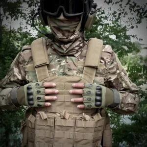 Gants de Moto Antidérapants Demi-Doigt v2 – Liberté, Protection & Style - Image 3