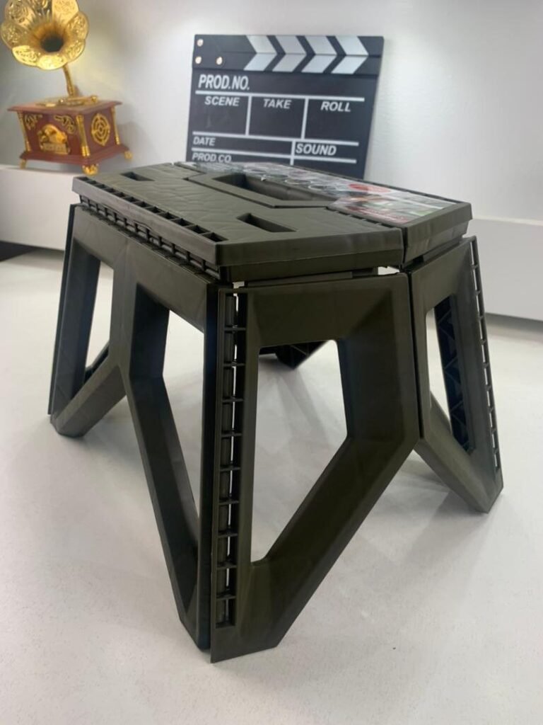 Tabouret Pliant en Plastique idéal pour camping et sorties PM