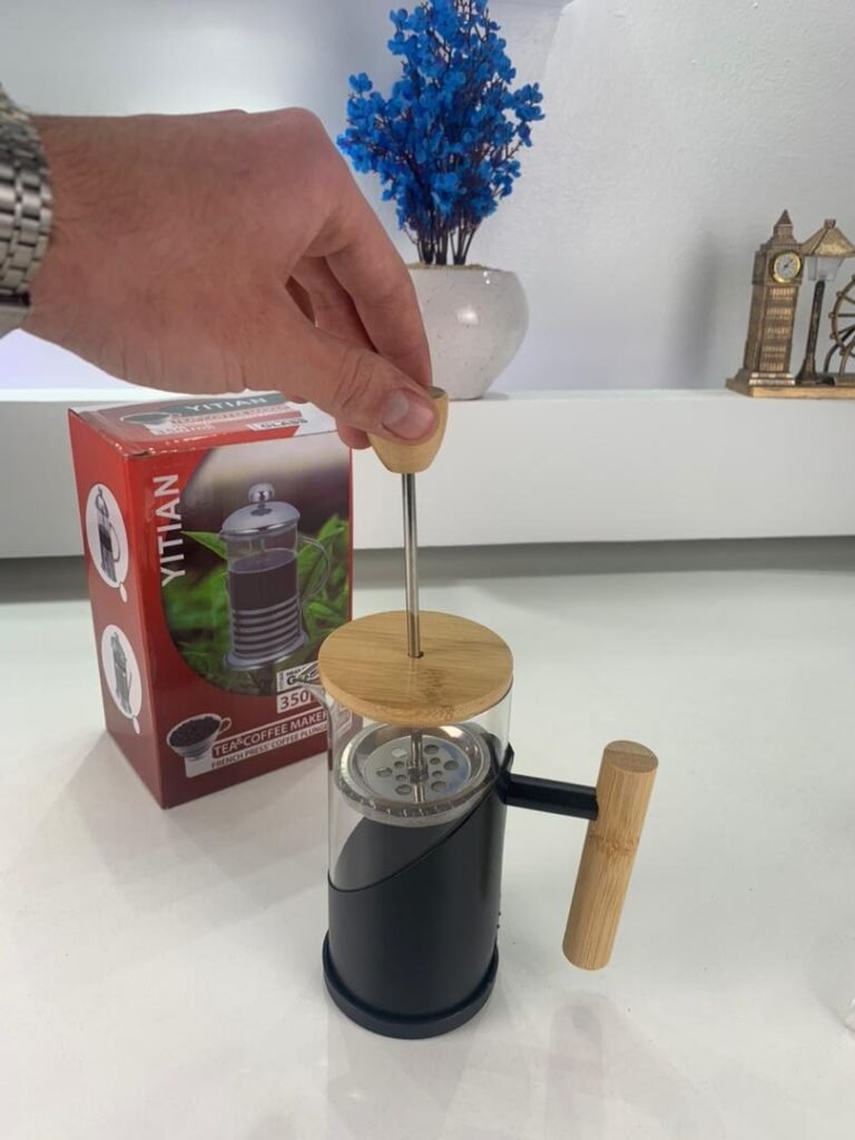 Cafetière à Piston en Verre Pyrex 350ml