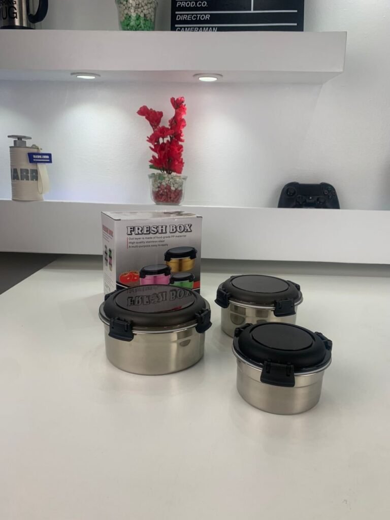 lunch box en Acier Inoxydable - Empilables et Écologiques