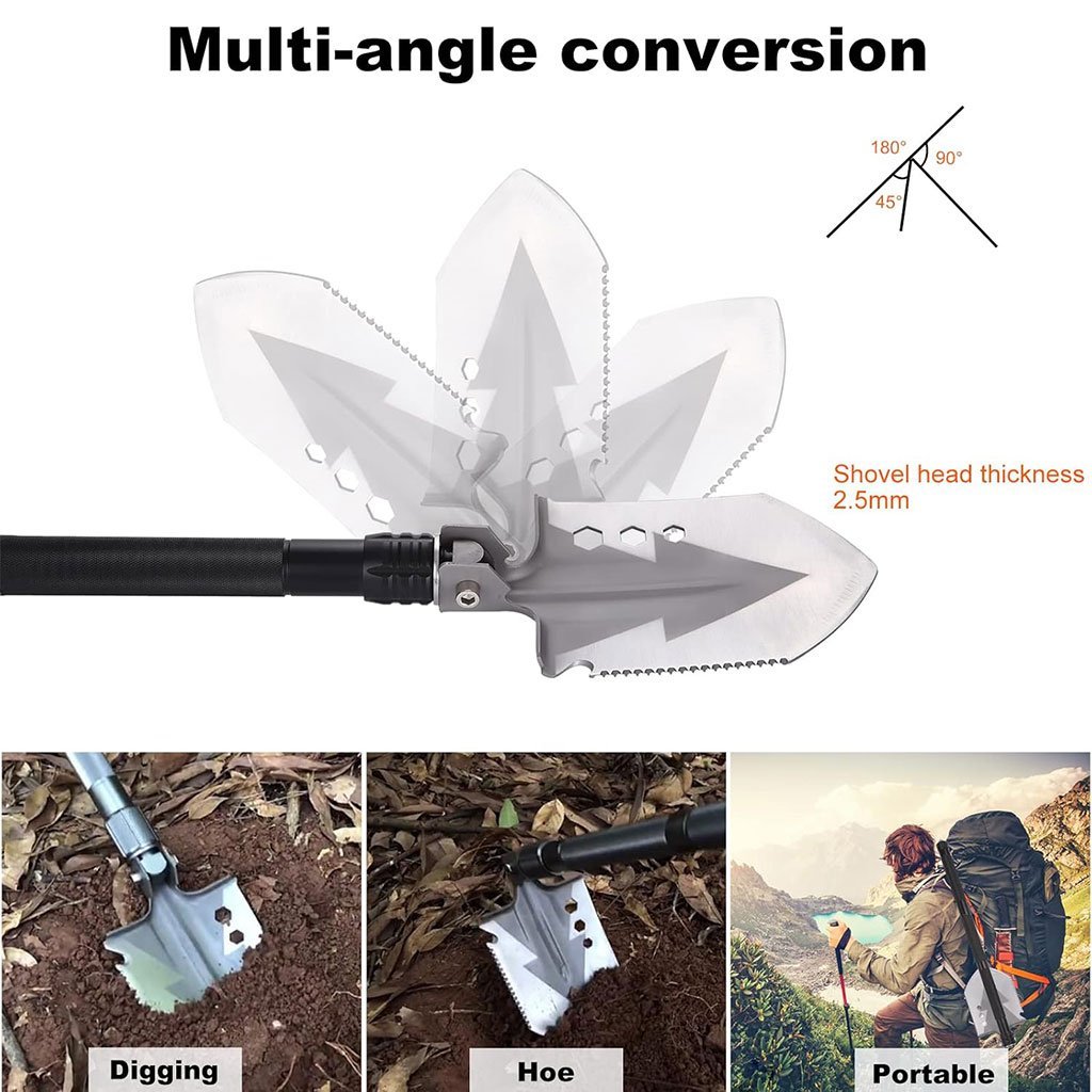 Pelle multifonctions de camping 3 en 1 - Image 4