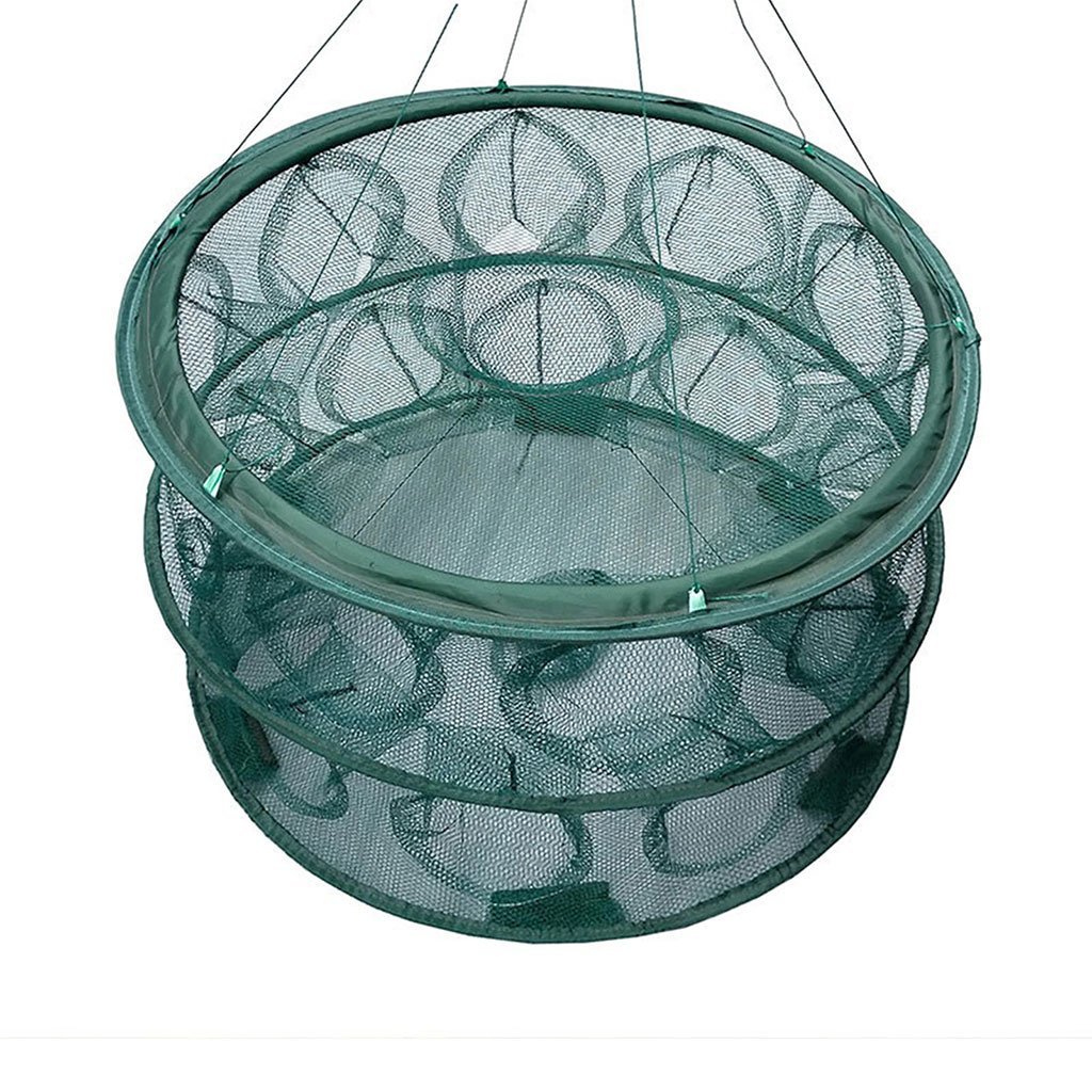 Piège de Pêche à Lancer à la Main – Nylon Résistant 2 Étages - Image 6