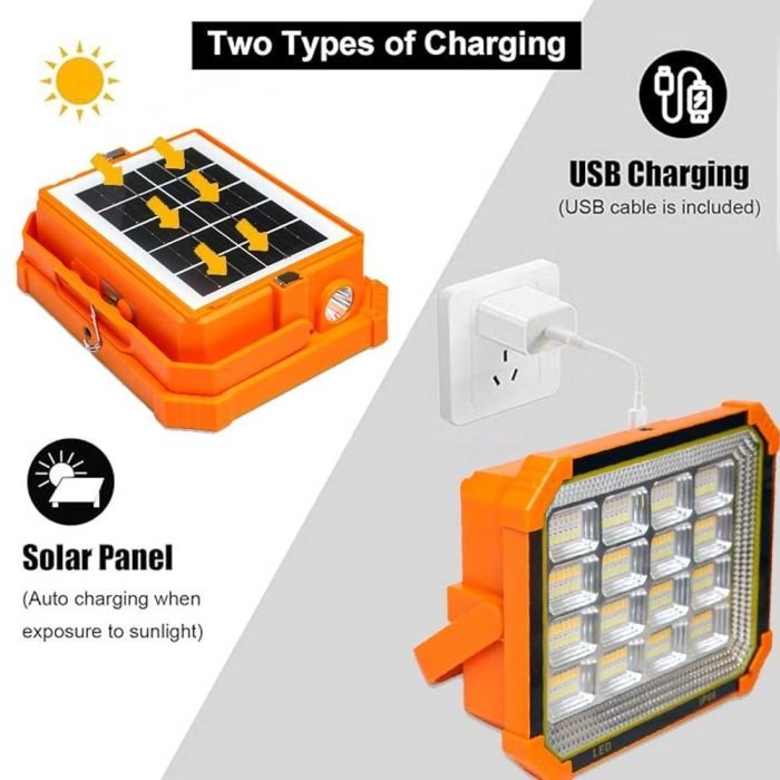 Projecteur LED multifonctions – éclairage puissant 4000 mAh - Image 2