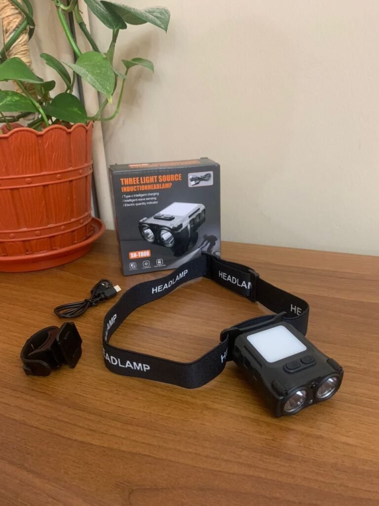 Lampe Frontale Rechargeable Résistante & durable SH-T808