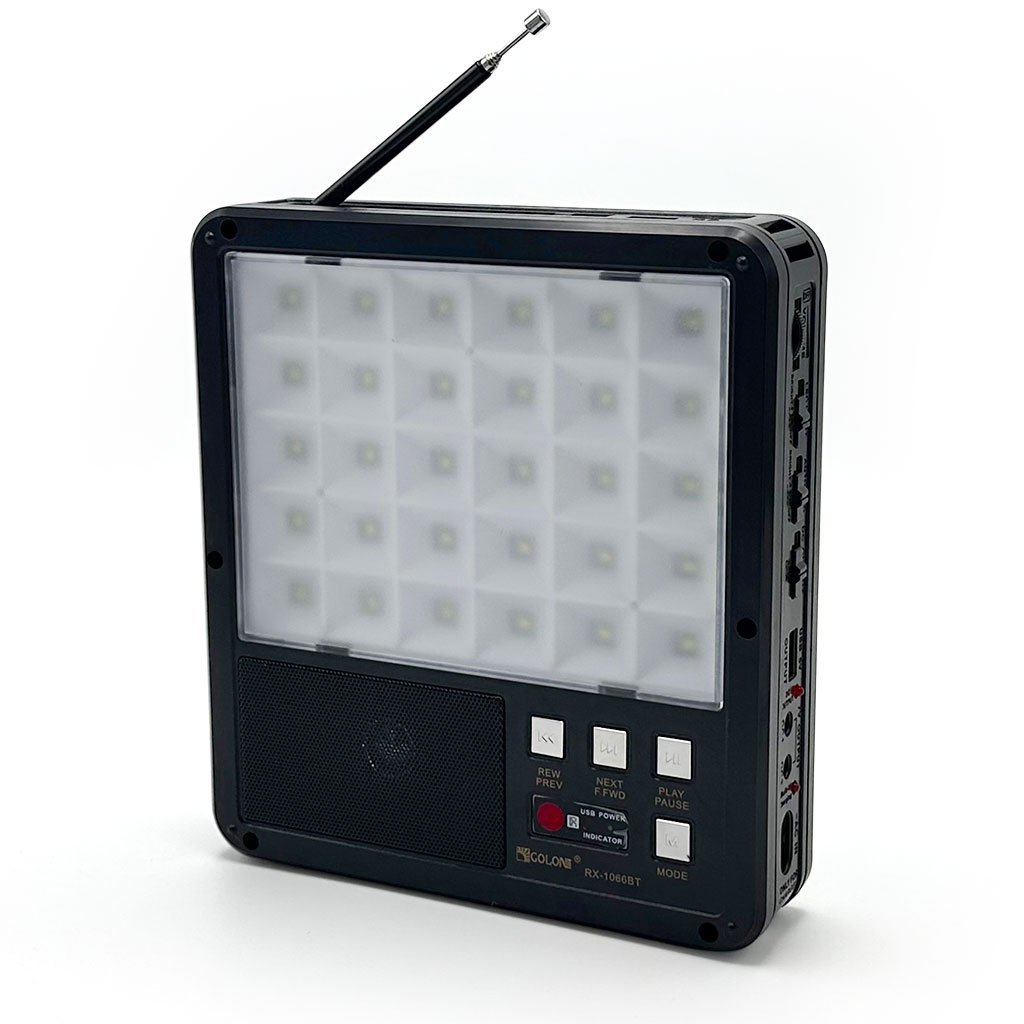 Kit d’Éclairage Solaire RX-1066BT avec Haut Parleur Bluetooth - Image 2