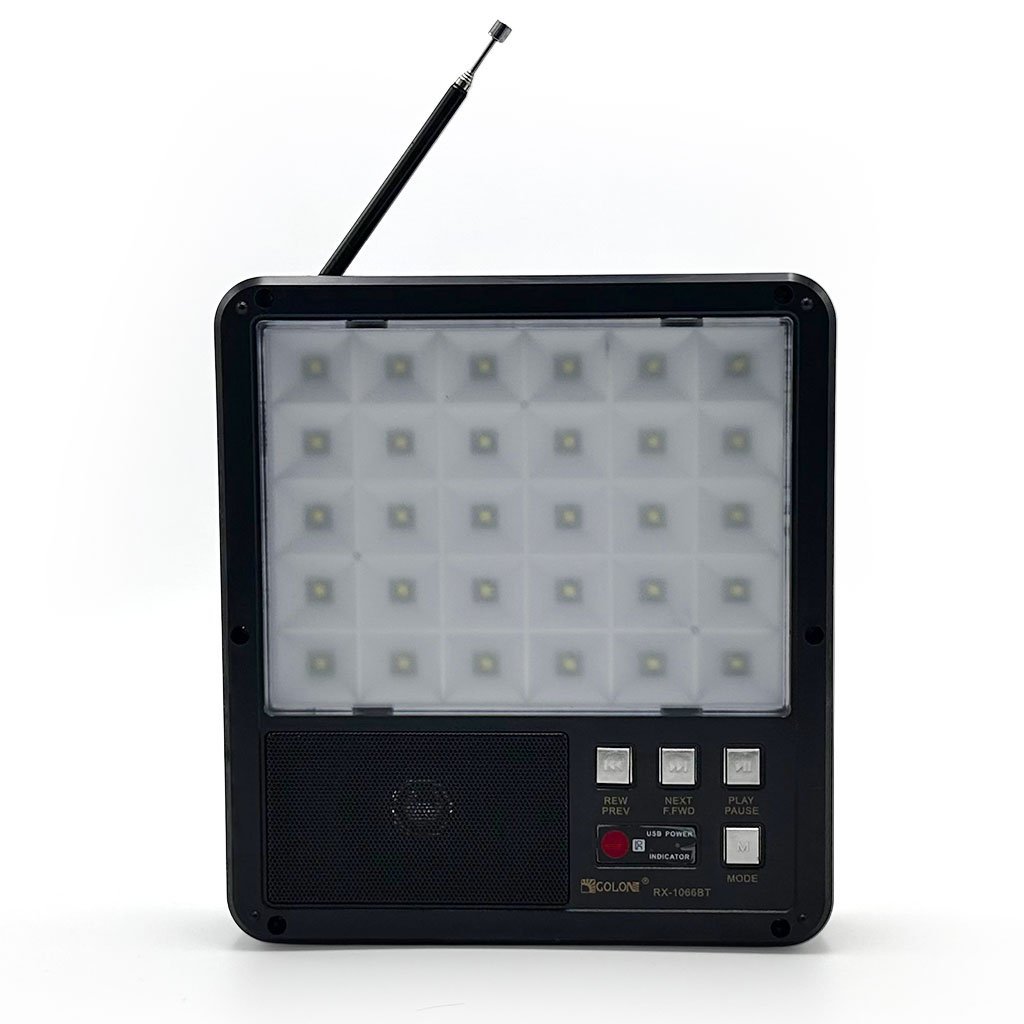 Kit d’Éclairage Solaire RX-1066BT avec Haut Parleur Bluetooth - Image 4