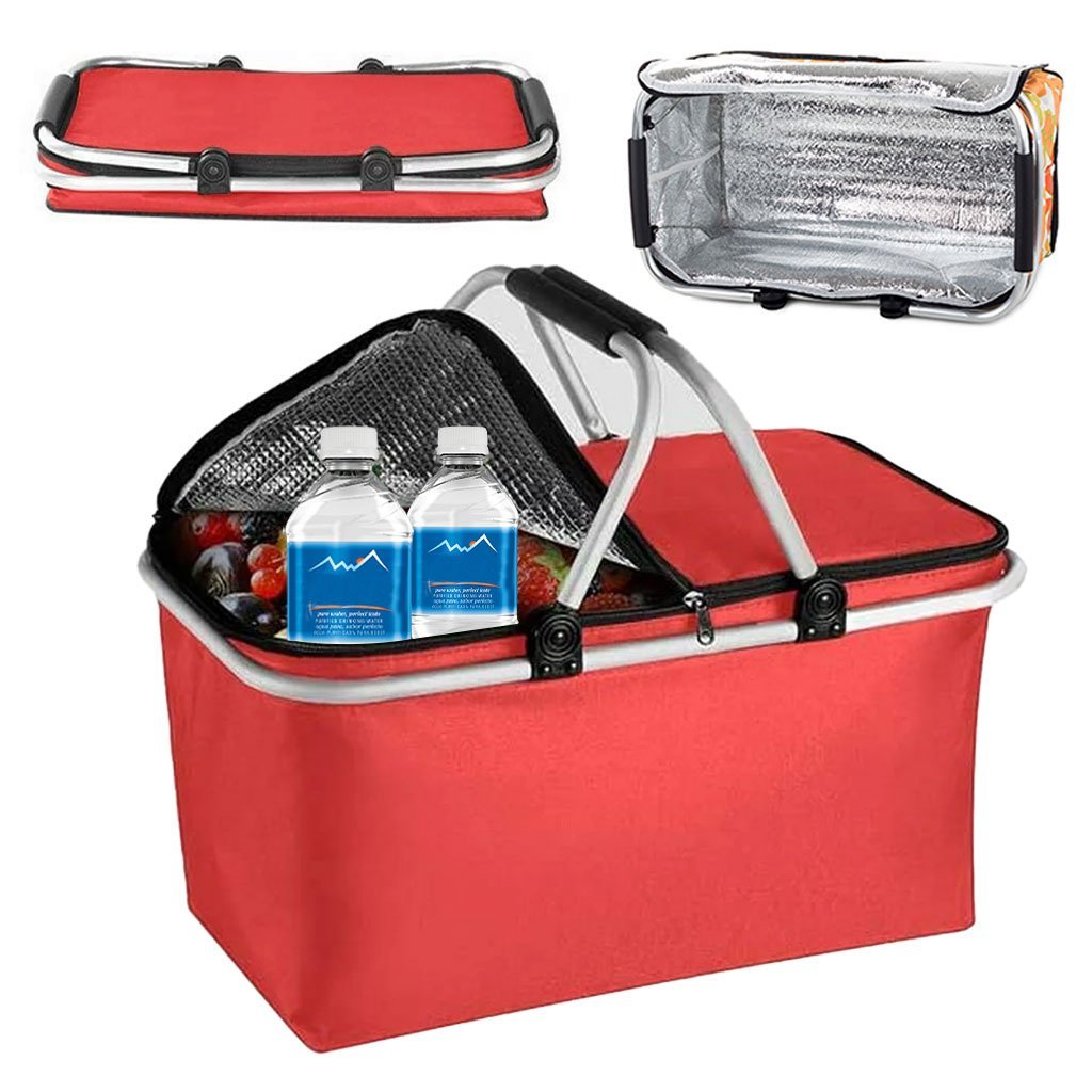 Panier Isotherme Pliable 30L – Sac Réfrigérant pour Courses & Pique-Nique