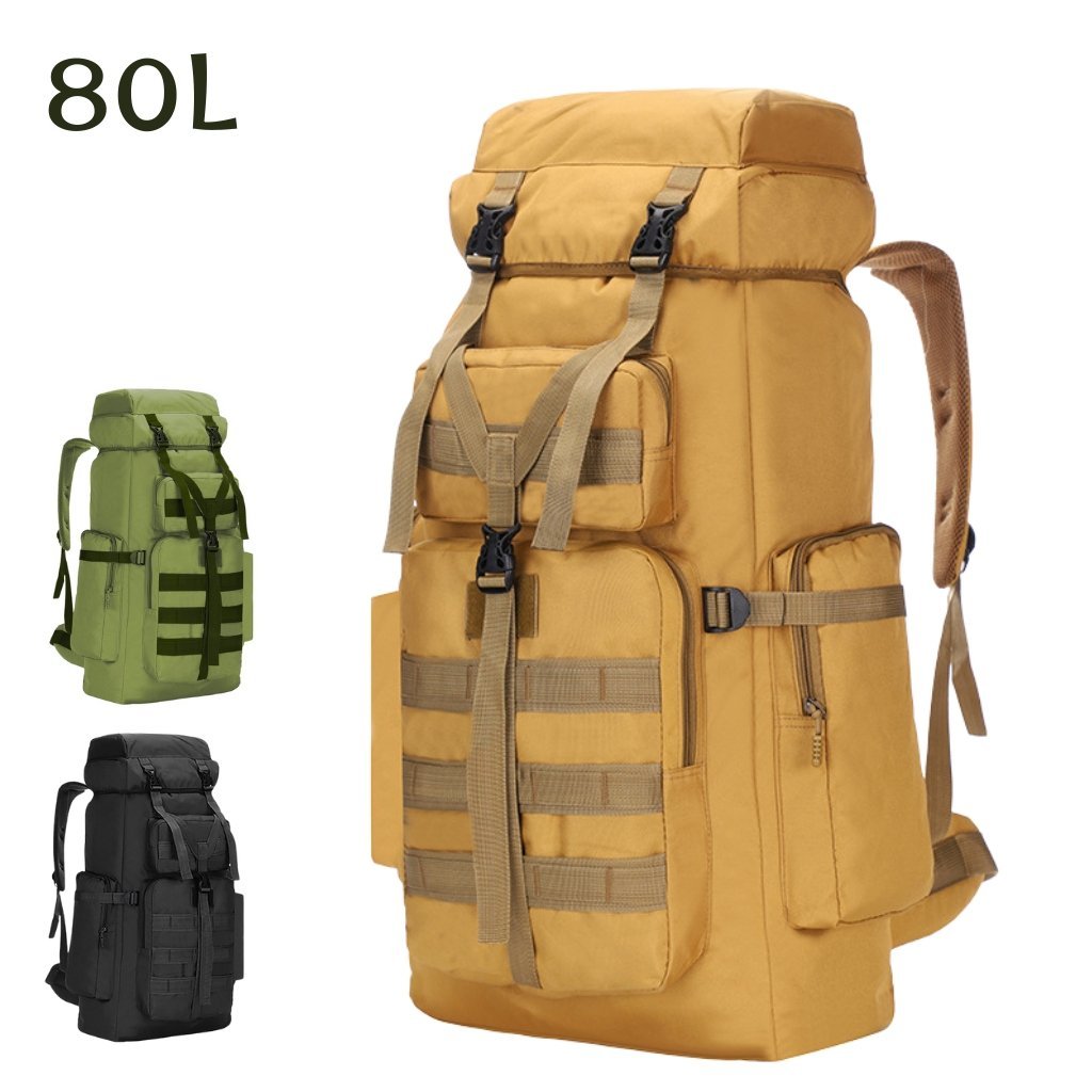 Sac à dos randonnée de grande capacité de 80 L