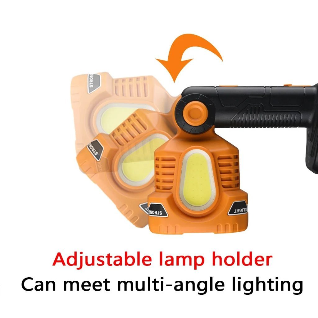 Lampe Torche LED Rechargeable USB avec COB – Lumière d’Urgence - Image 5