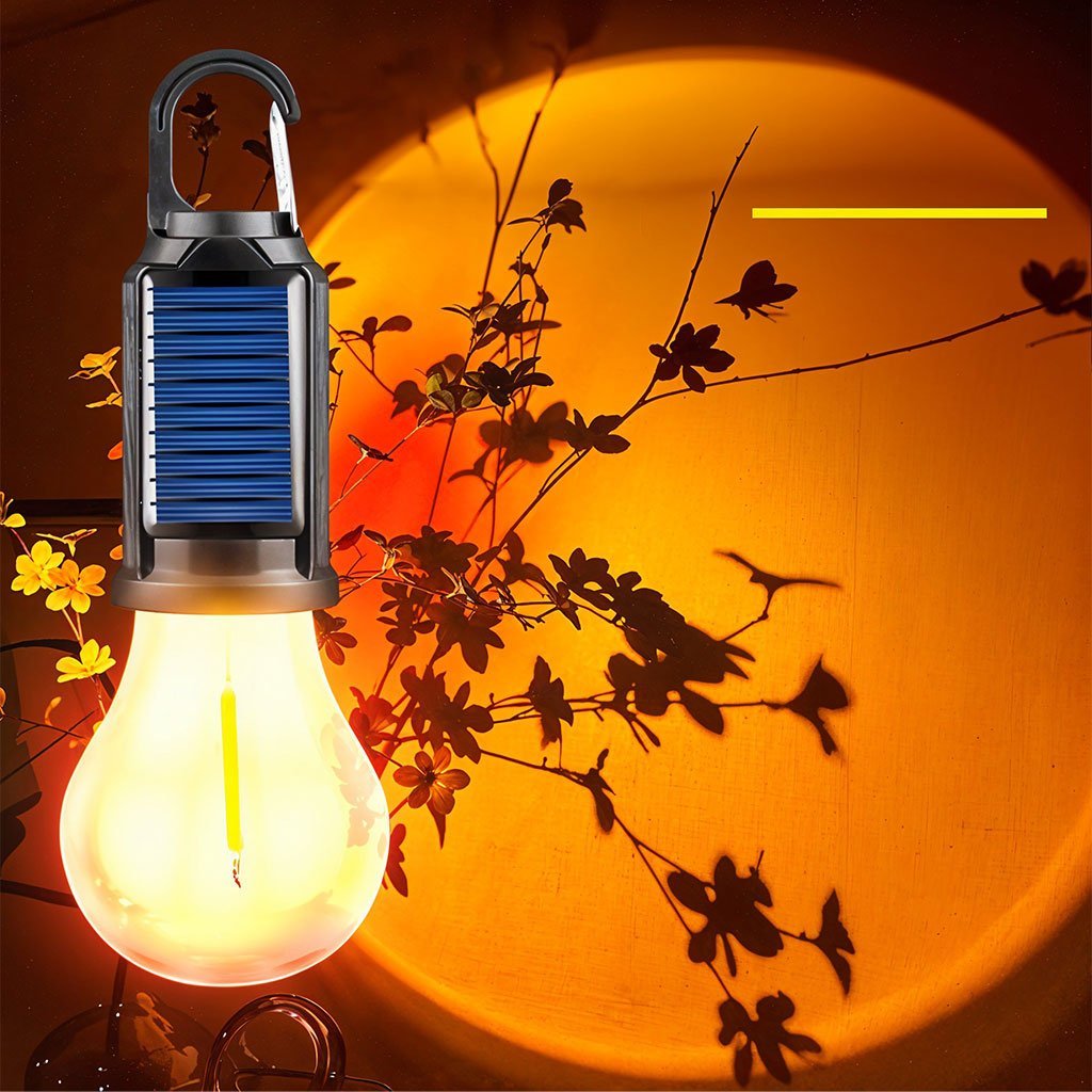 Lampe de Camping Solaire Étanche et Rechargeable T01-B - Image 3