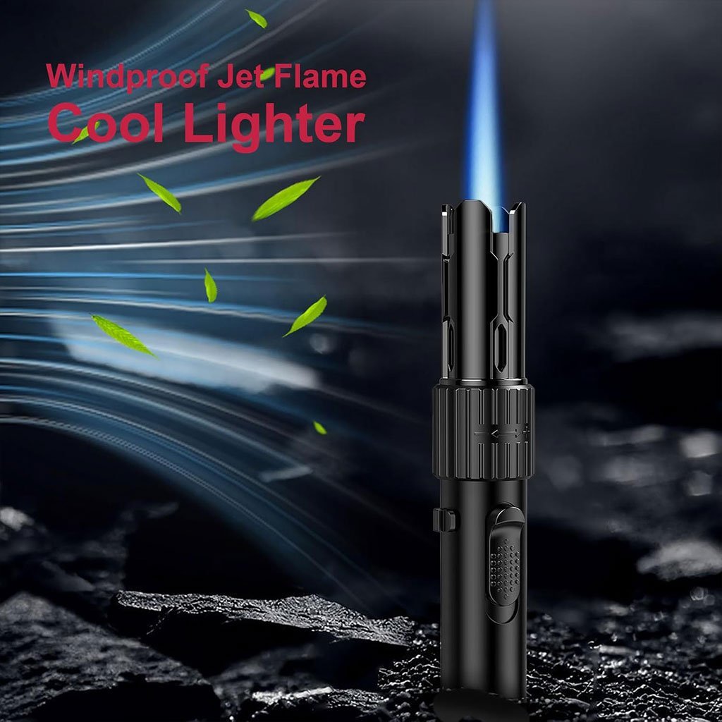 Briquette à Gaz Portable Extra Long avec Torche – Flamme Puissante, Partout - Image 5