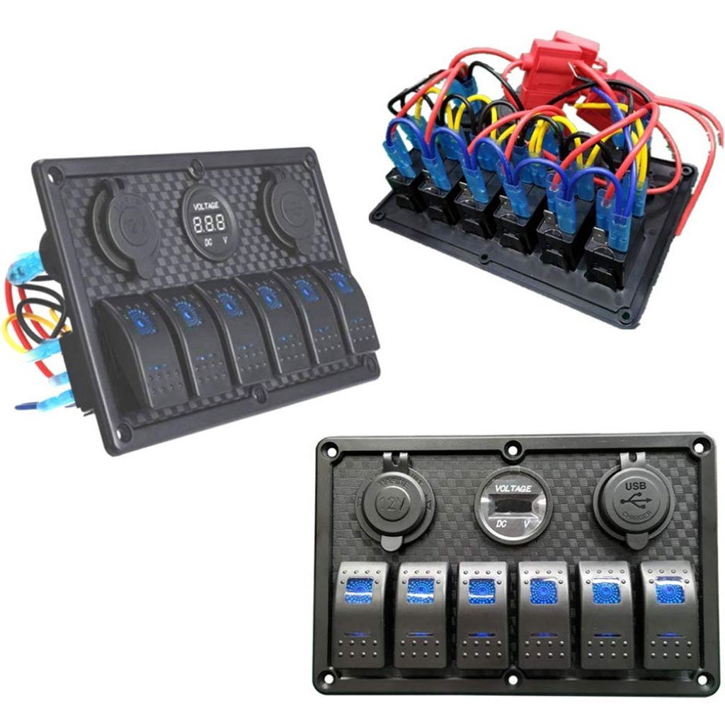 Panneau de commande 12 V avec Affichage de Voltage - Image 3