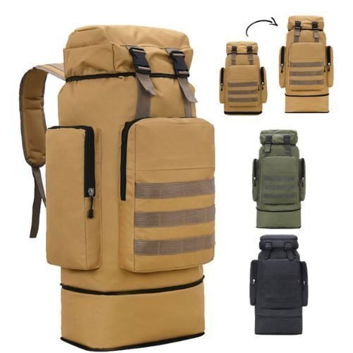 Sac à Dos Randonnée tactique Étanche  ILOOXI 70 L