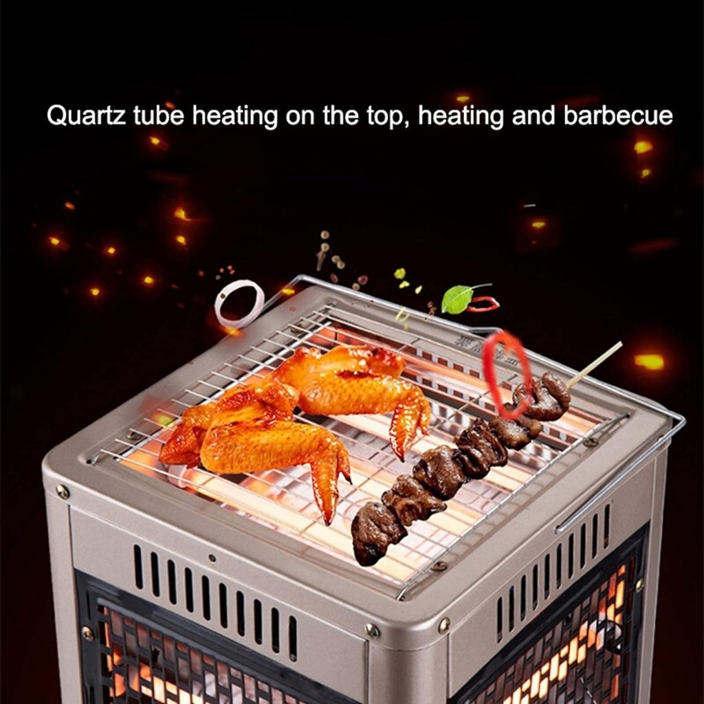 Chauffage Électrique & Gril 360° – Chaleur tout autour, confort garanti - Image 8