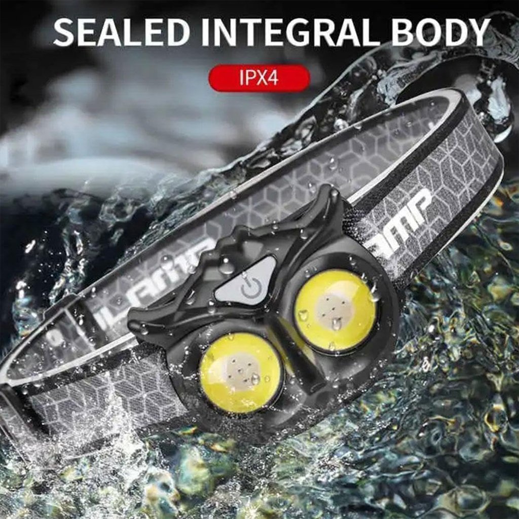 Power Flashlight COB WT-209 – Lampe torche frontale - Image 2