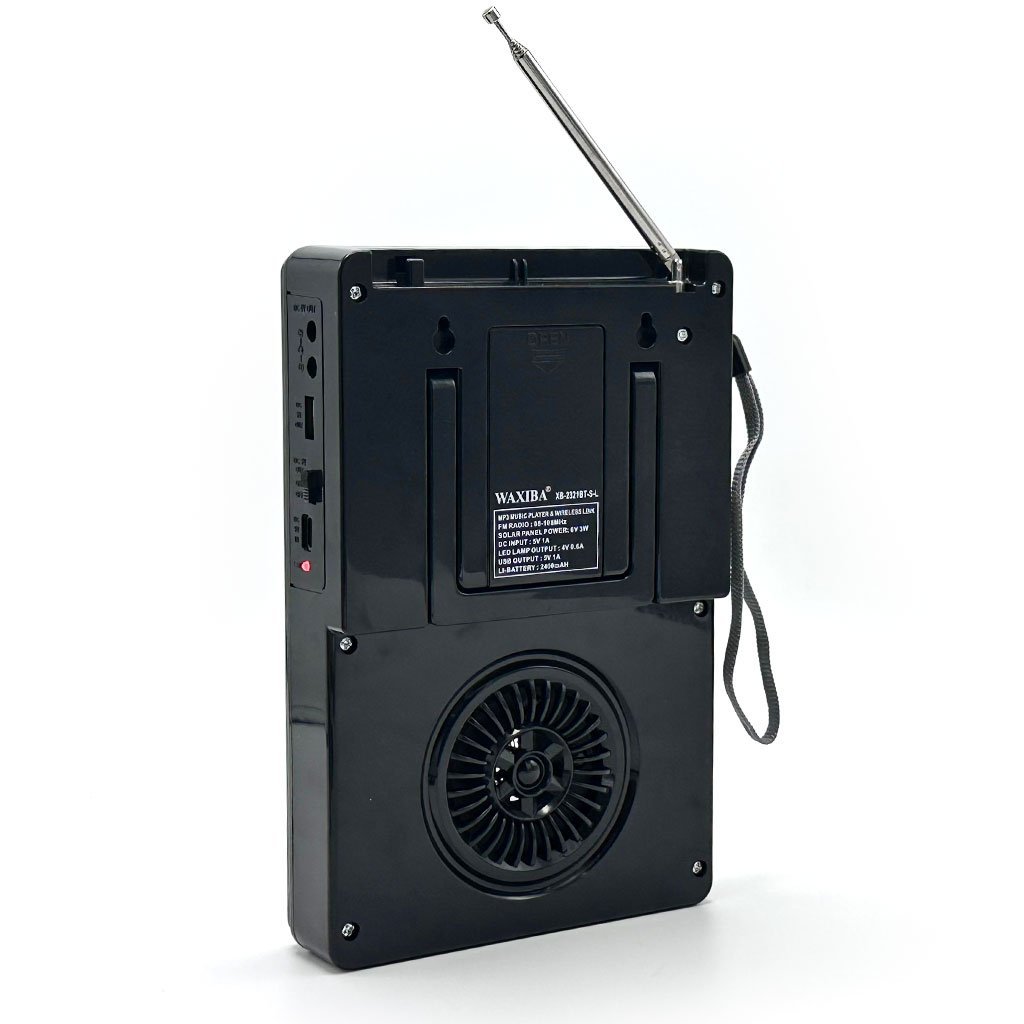 Kit d’Éclairage Solaire XB-2321BT avec Haut Parleur et Deux Lampes - Image 4