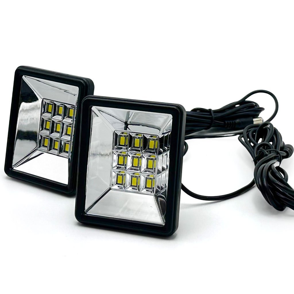 Kit d’Éclairage Solaire XB-2321BT avec Haut Parleur et Deux Lampes - Image 2