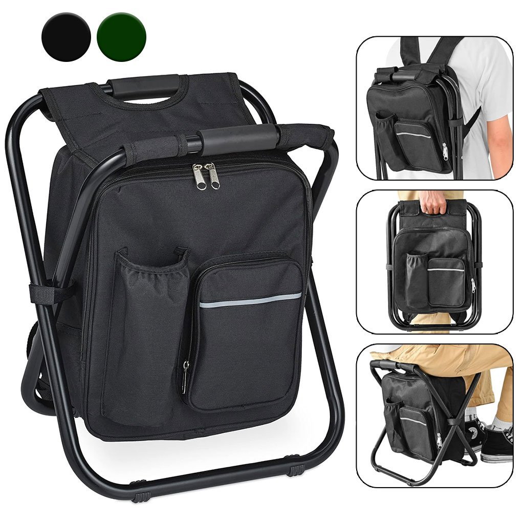 Chaise Sac à Dos 3-en-1 Multifonction pour Camping