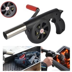 Souffleur d'Air Manuel à Manivelle pour Barbecue
