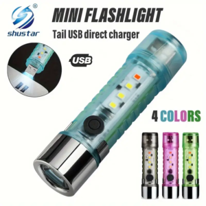 Torche LED multifonction super lumineuse - 6 modes réglables