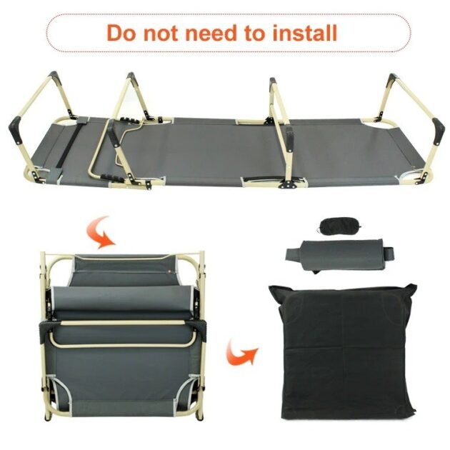 Chaise Longue Pliable 600D  Capacité de poids 180 kg