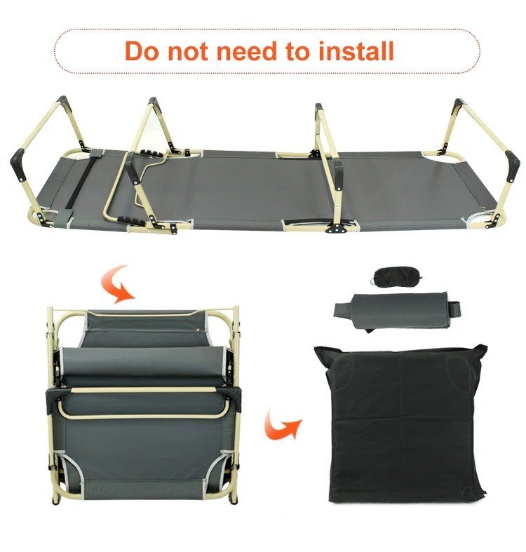 Chaise Longue Pliable 600D  Capacité de poids 180 kg