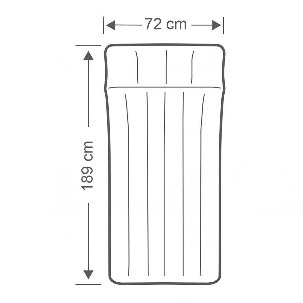 Matelas de Camping Gonflable 72x189x20 cm Intex 67998 - Image 4